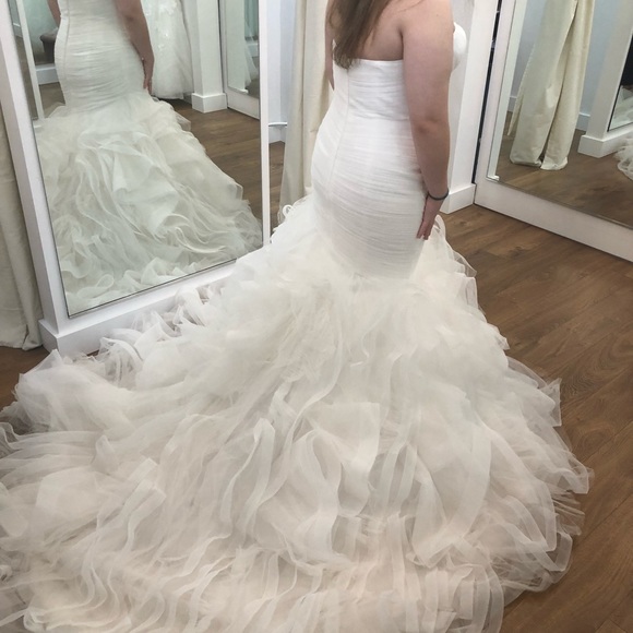 Pronovias Wedding Dress size 14 - Picture 5 of 8